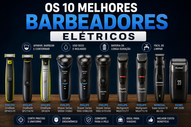 Melhores barbeadores elétricos